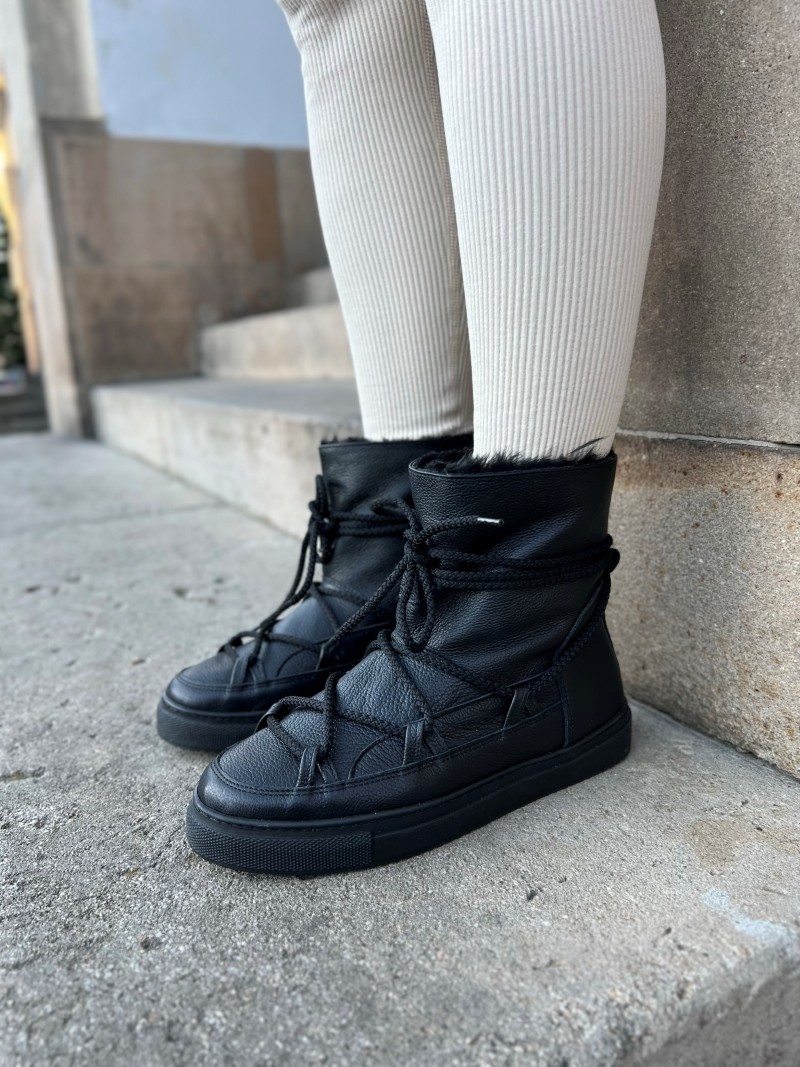 Śniegowce damskie skórzane