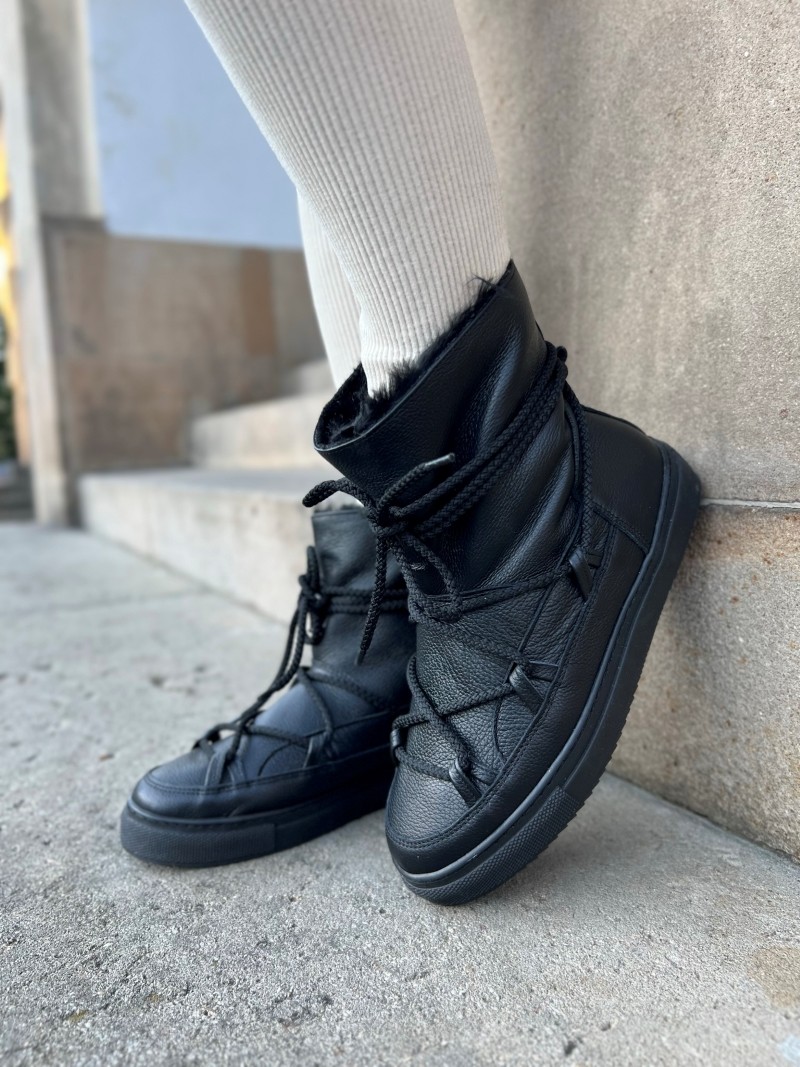 Śniegowce damskie skórzane