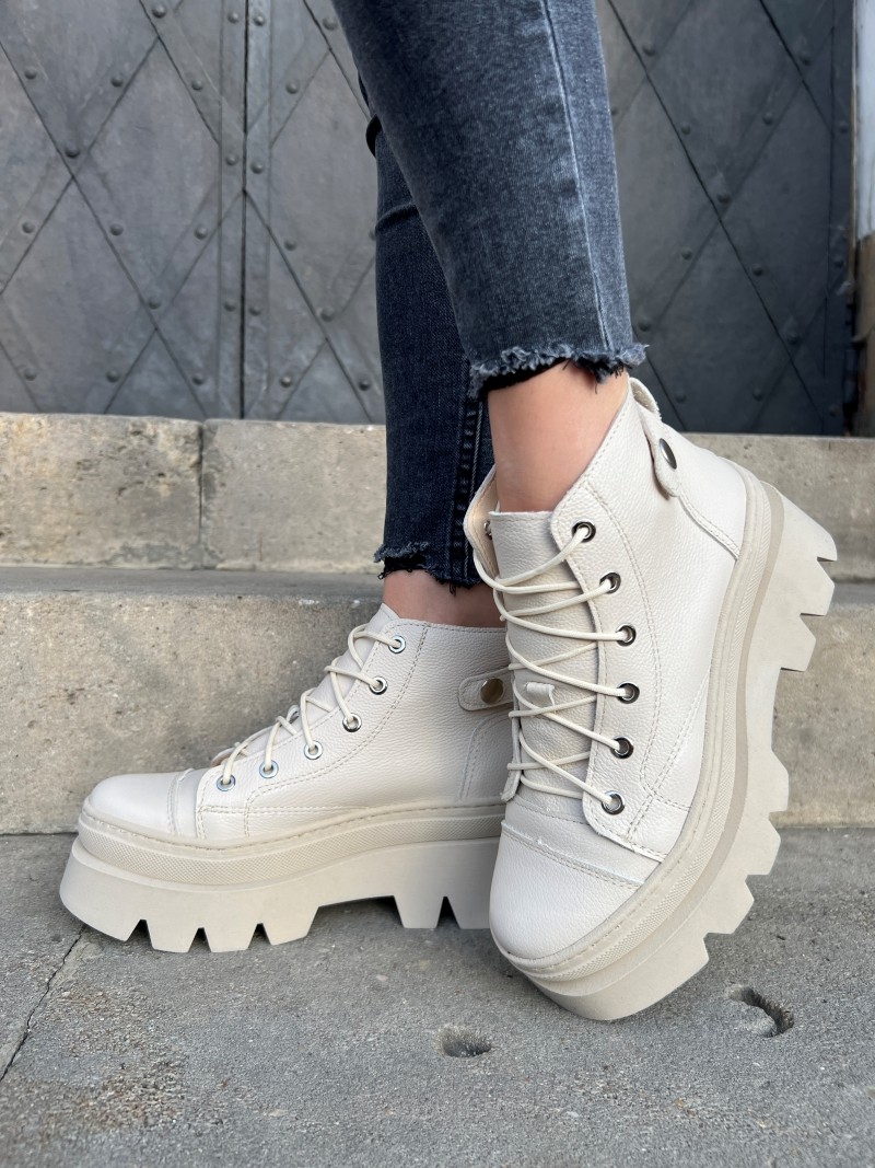 trapery, trapery damskie, damskie skórzane trapery, trapery na grubej podeszwie, skórzane traperki damskie, traperki damskie