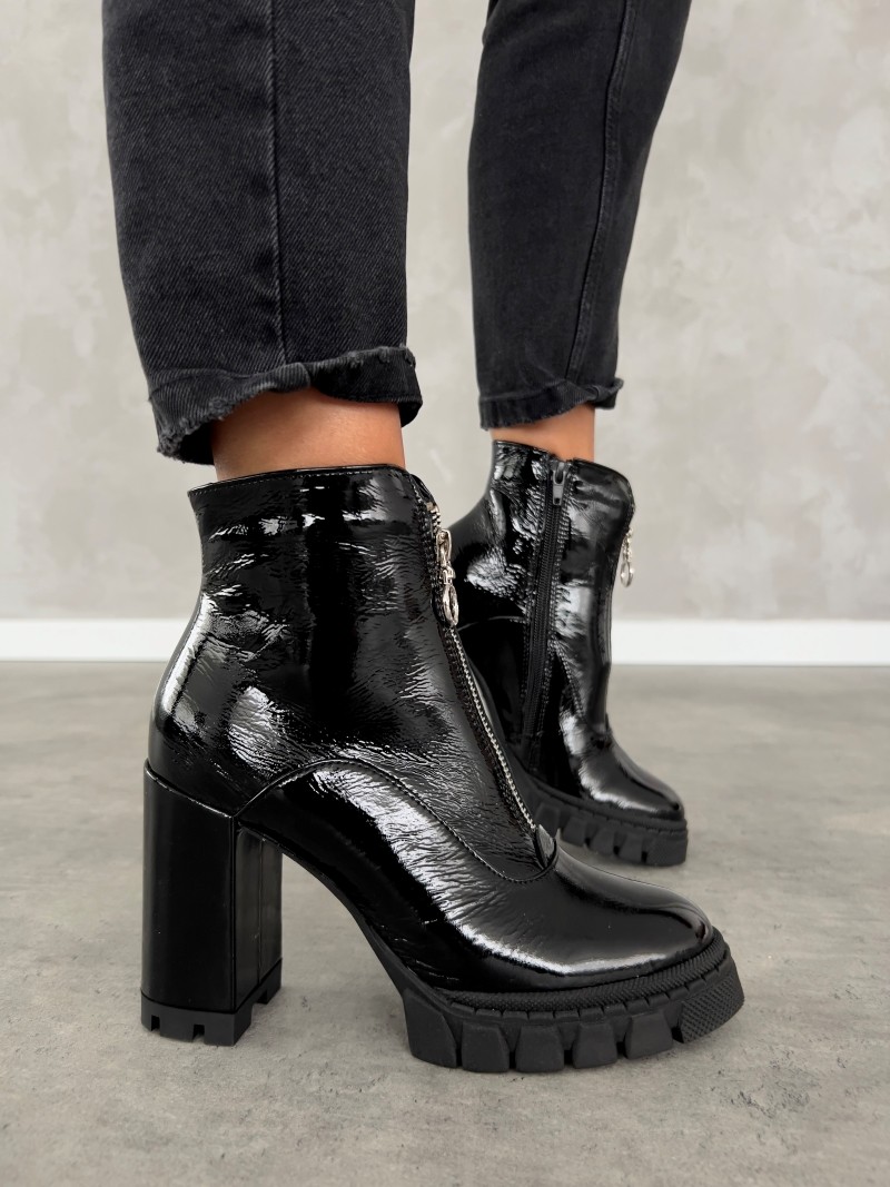 czarne botki damskie