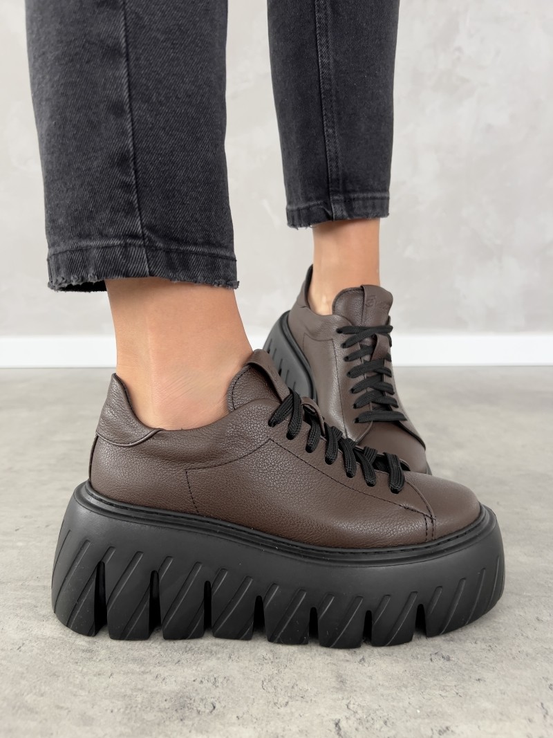 Trampki damskie na platformie