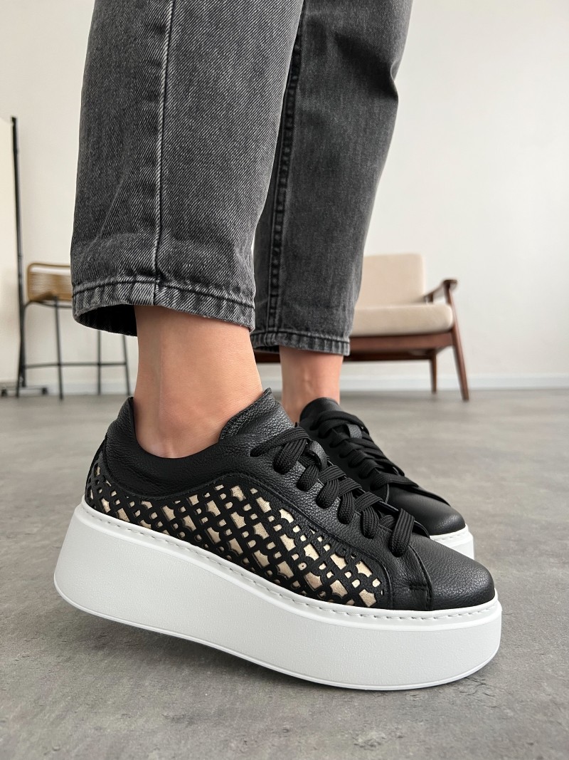 sneakersy damskie na grubszej podeszwie