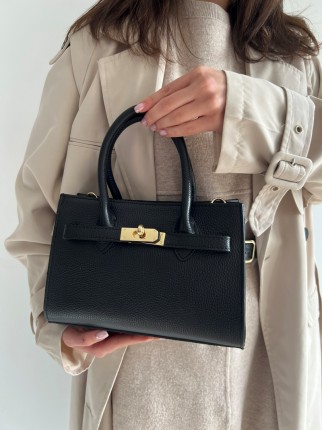 Torebka Aria Czarna Skóra...