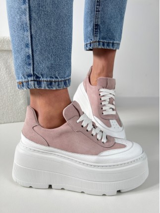 Sneakersy Na Platformie...