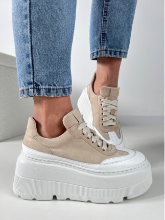 Sneakersy Na Platformie...