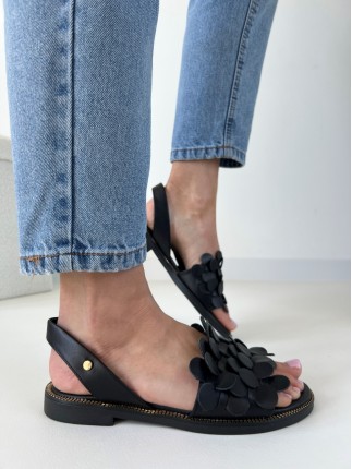 Sandały Evett Bari Czarne...