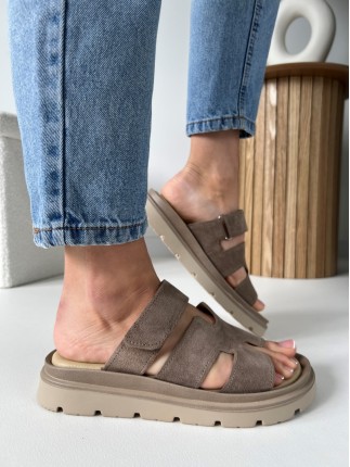 Klapki Evett Paola Beżowe...