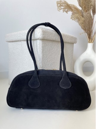 Skórzana Torebka Zamszowa...