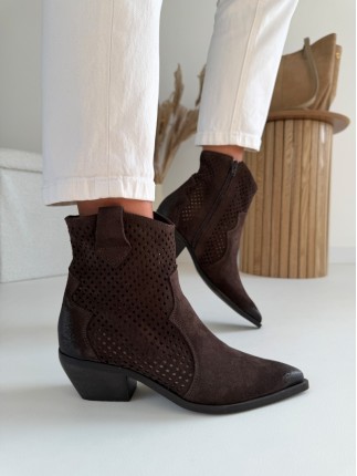 Botki Ażurowe Evett Noa...