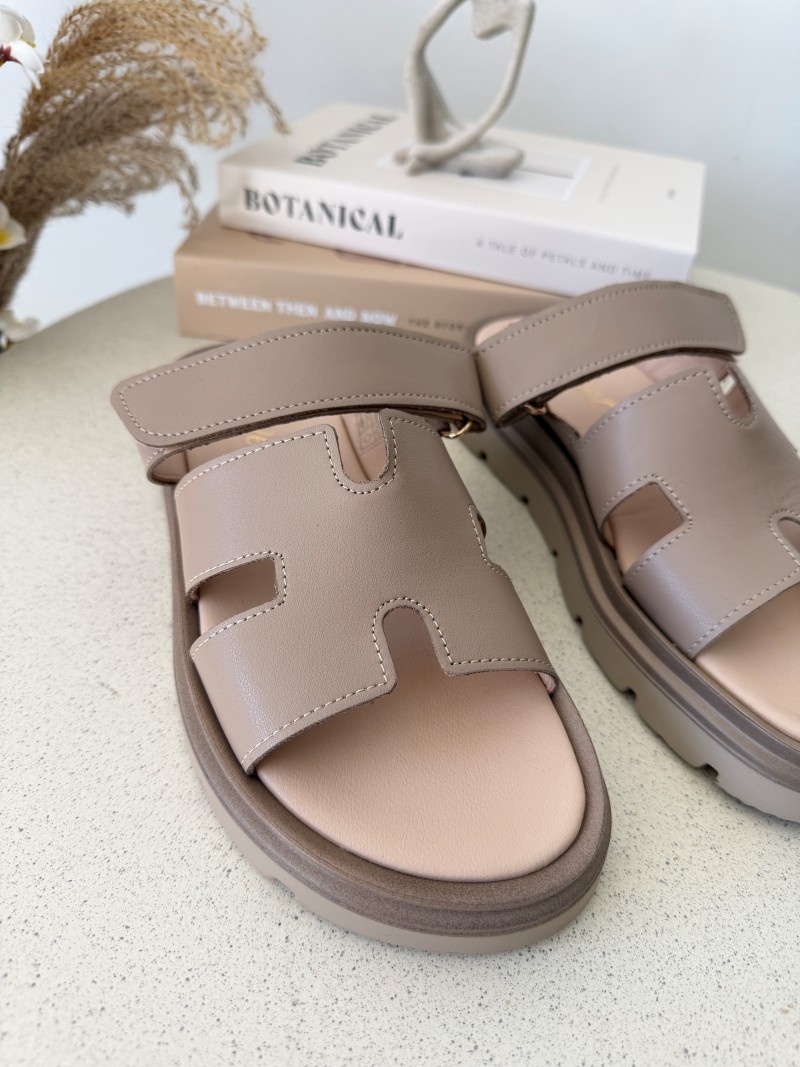 klapki ze skóry naturalnej Evett Paola beżowe polska produkcja