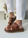 Klapki Evett Paola Camel...