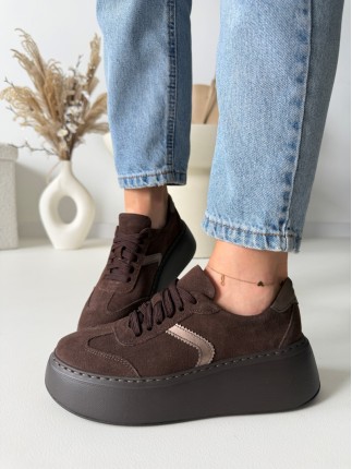 Sneakersy Zamszowe Evett...